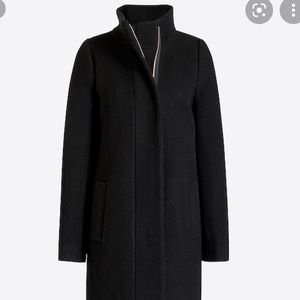 Jcrew Mercantile City Coat Sz 8 Black